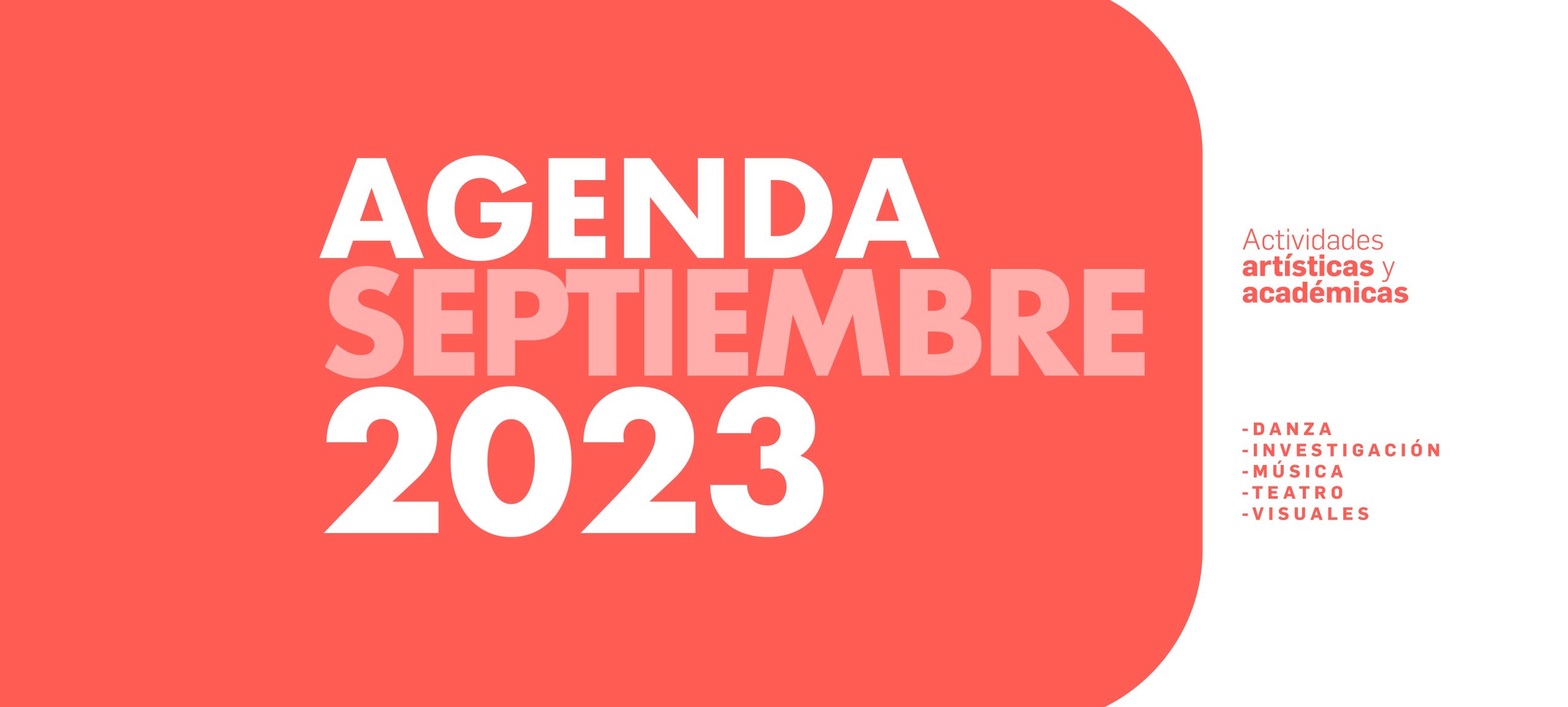AGENDA SEPTIEMBRE
